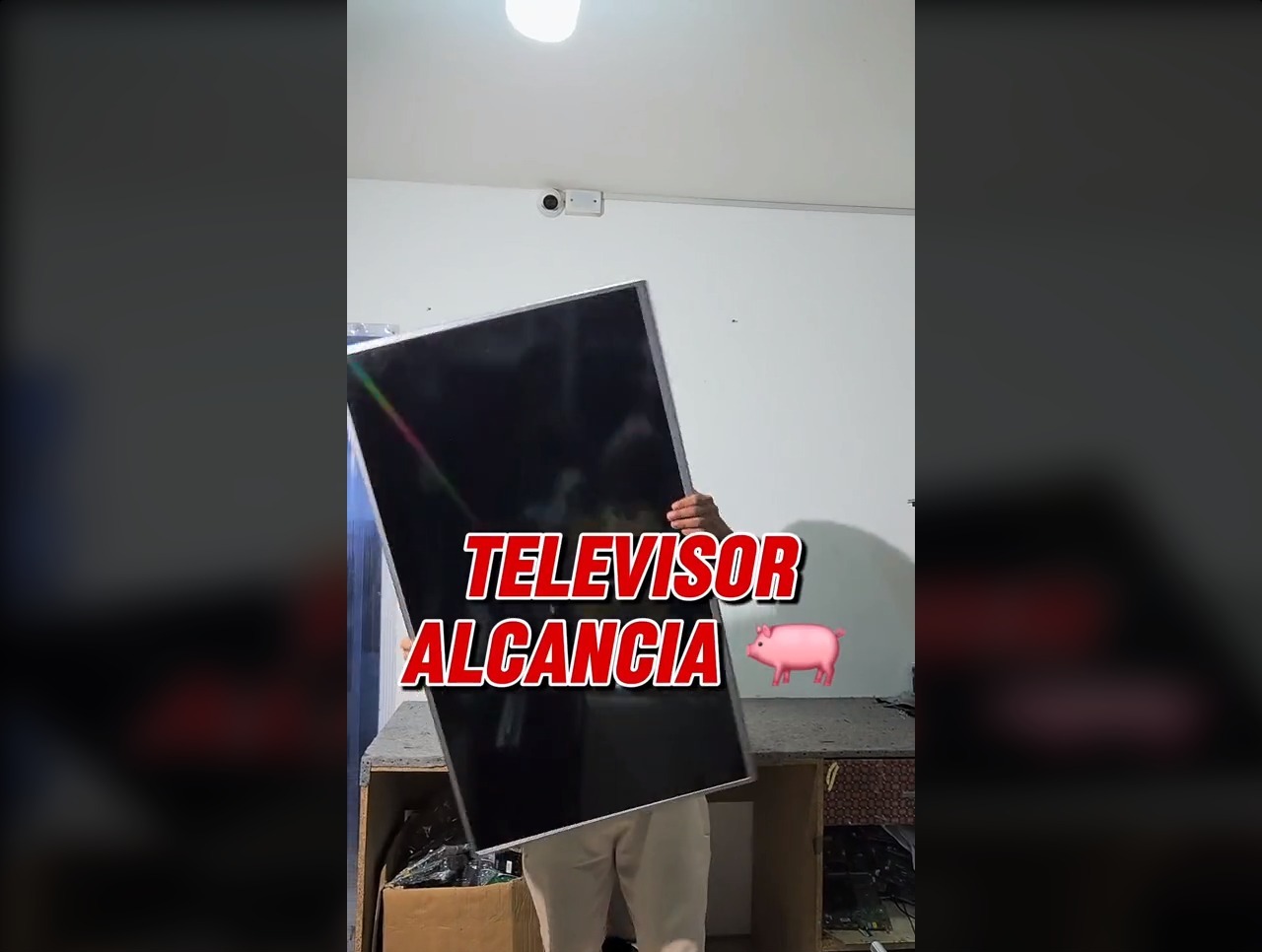 Televisor alcancía | Falla de las tiras led