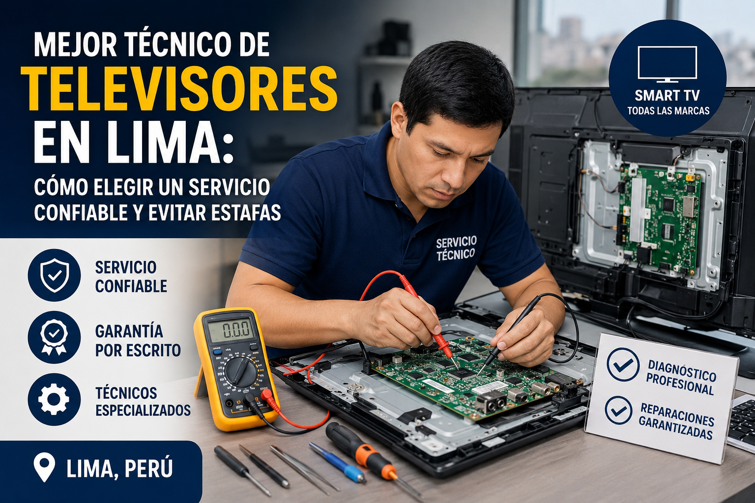 Taller de casaphone con el mejor tecnico de televisores en lima