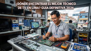¿dónde encontrar el mejor técnico de tv en lima? guía definitiva 2026