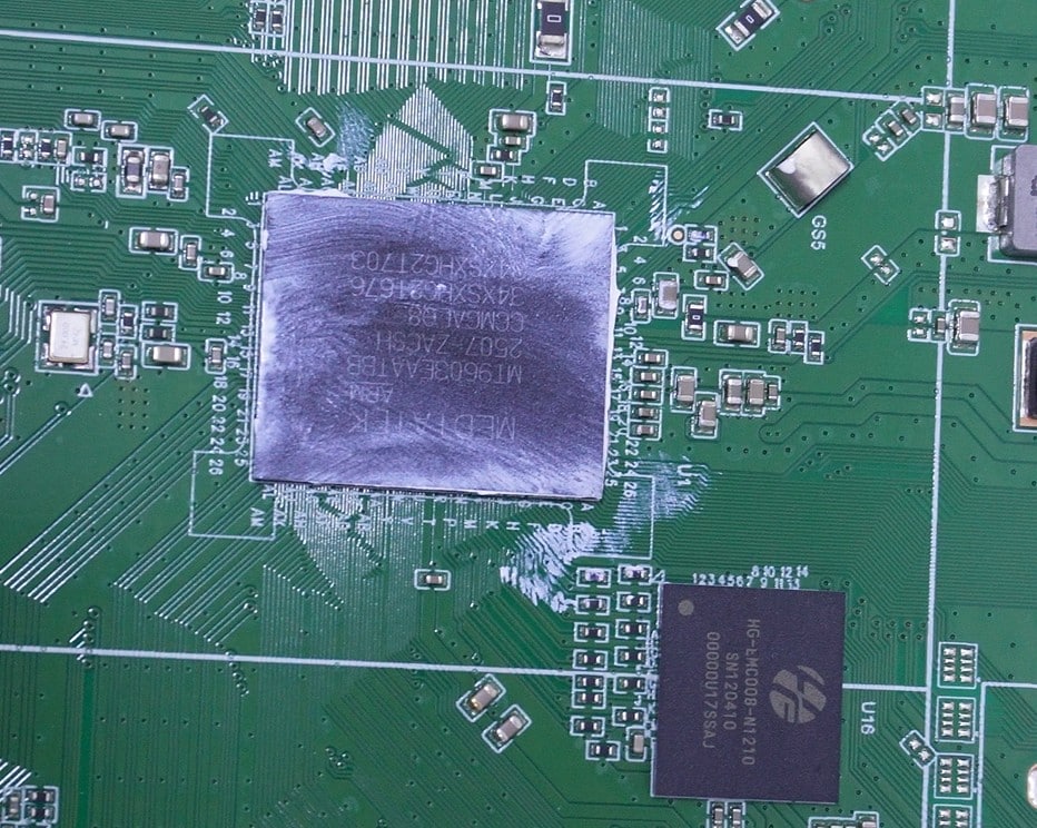 Calentamiento en chipset Hisense