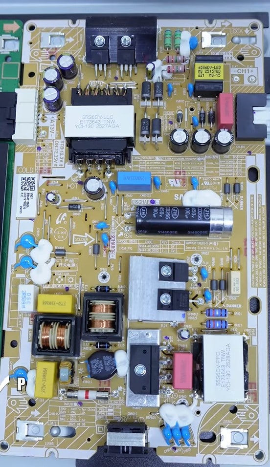Fuente Samsung con PFC activo