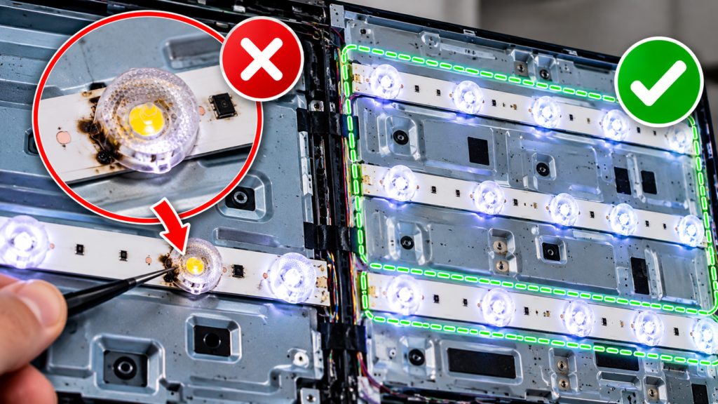 Comparativa de tiras led_ reparar o reemplazar