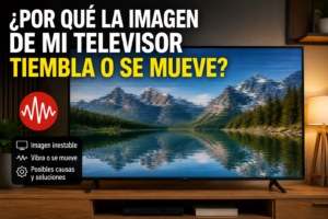 Porque la imagen demi televisor tiembla